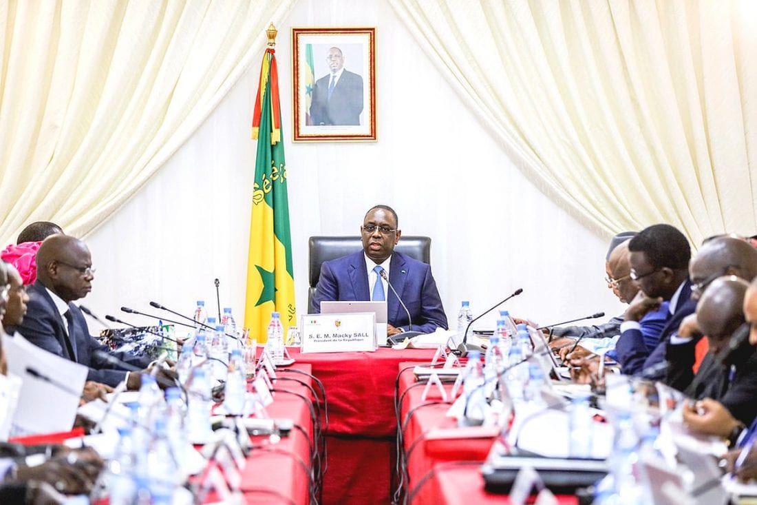 Conseil des Ministres Sénégal