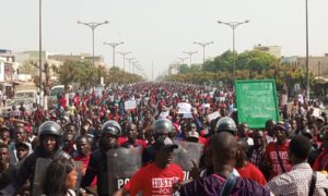 Etudiants Manifestation