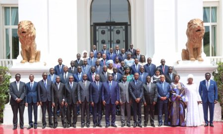 Gouvernement du Sénégal photo officielle