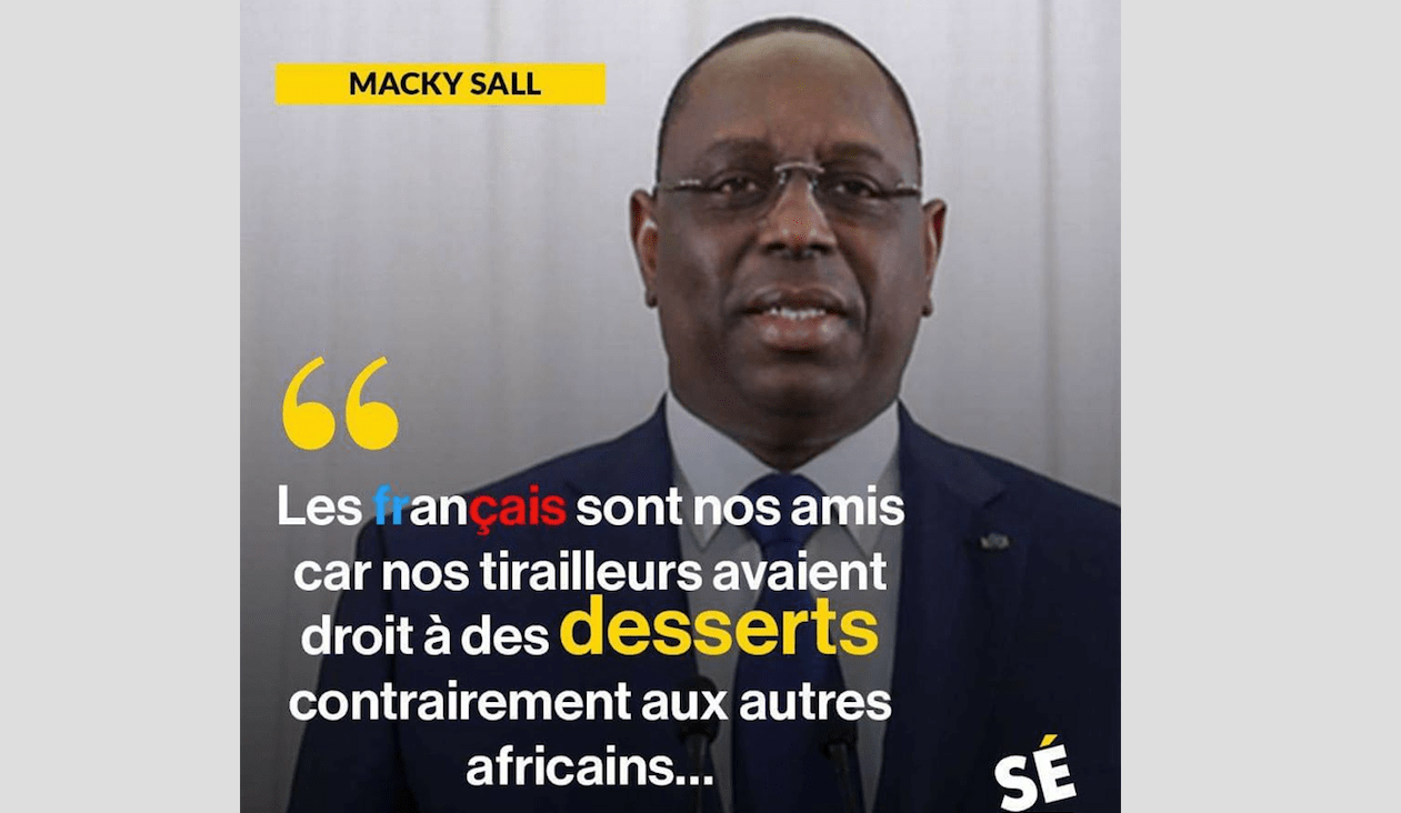 Macky Sall déclaration