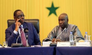 Macky Sall et Aly Ngouille NDIAYE