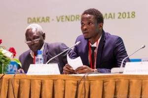 Mandione Laye Kébé- Initiateur de Save Dakar (Crédit- Twitter Save Dakar)