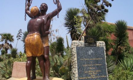 Monument Le commémorant l'abolition de l'esclavage à Gorée