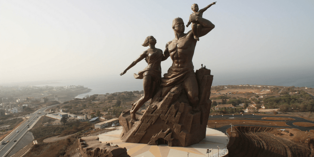 Monument de la Renaissance Africaine à Dakar