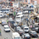 embouteillage Rond point Keur Massar dans la Banlieue de Dakar