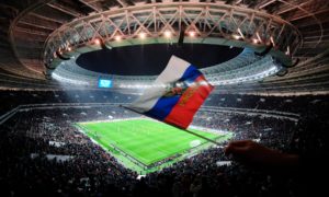 Un stade de la coupe du monde Russie 2018