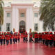 Des gardes rouges au Palais Présidentielle à Dakar (Ph)