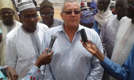 Guy Deschamps, directeur des Salins du Sine Saloum