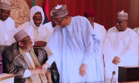 Nigeria : le Khalife Général de Médina Baye, Cheikh Ahmad Tidiane Ibrahim Niass reçu par le président Buhari