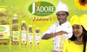 Affiche publicitaire Huile J'Adore