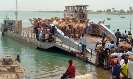 Bac de Rosso Frontière Sénégal Mauritanie