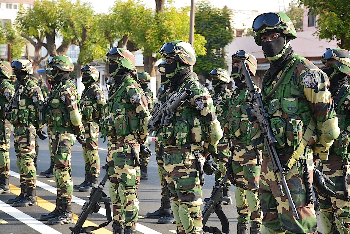 Des militaires de l'armée Sénégalaise