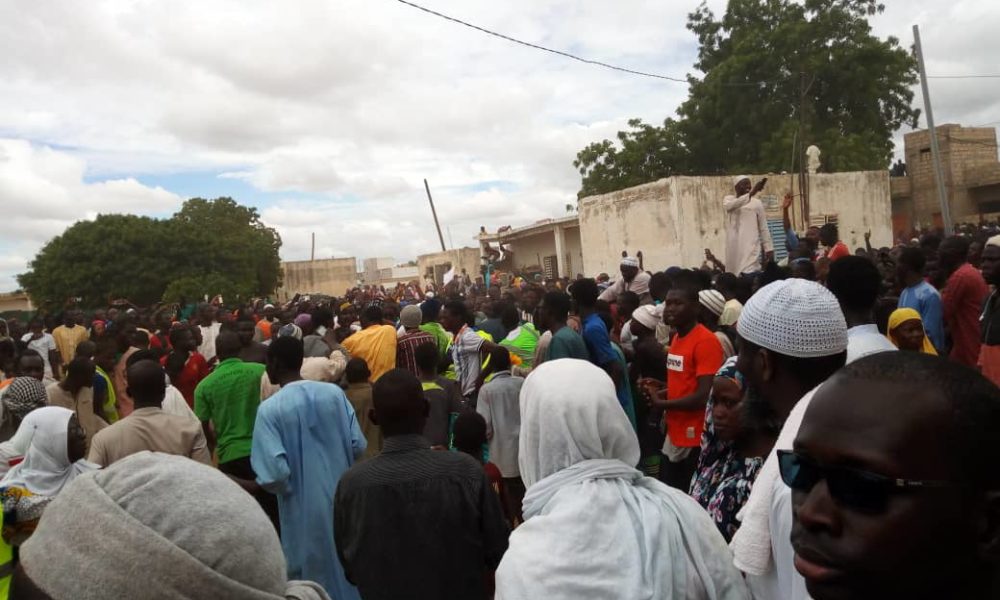 Kaolack : regarder l'arrivée d'imam Alioune Badara Ndao en images