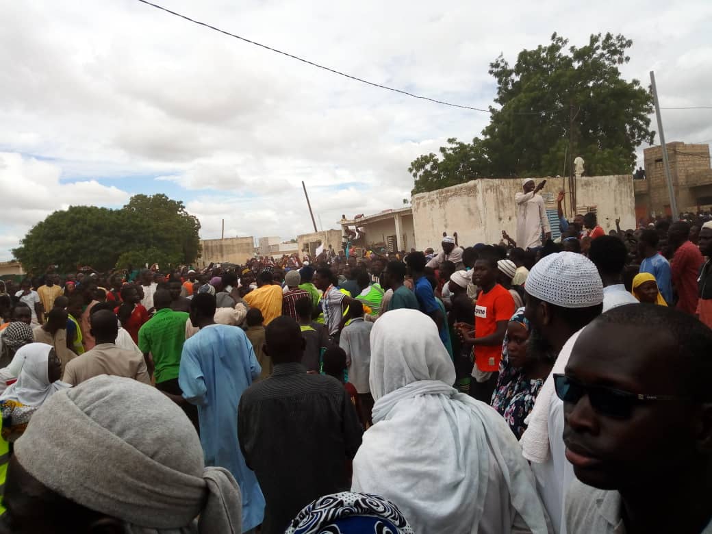 Kaolack : regarder l'arrivée d'imam Alioune Badara Ndao en images