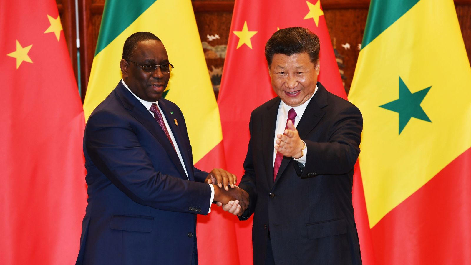 Macky Sall Xi Jinping