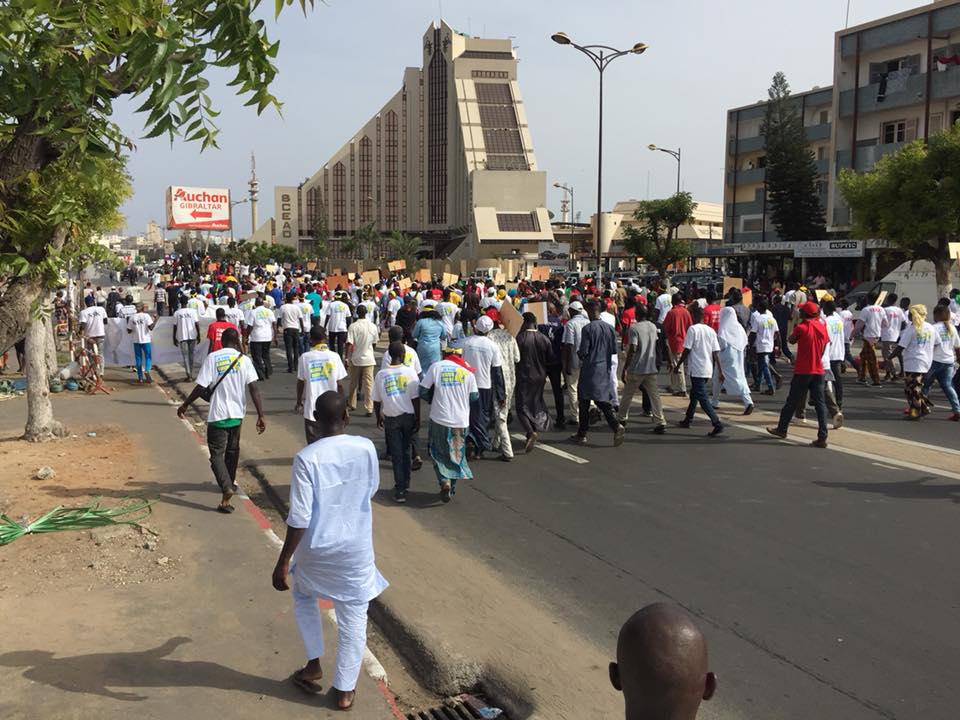 À 10 mois de la présidentielle : Impressionnante mobilisation de l’opposition pour dénoncer « le régime dictatorial » de Macky Sall