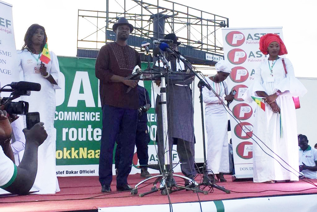 Ousmane Sonko Lancement Pastef Dakar 1