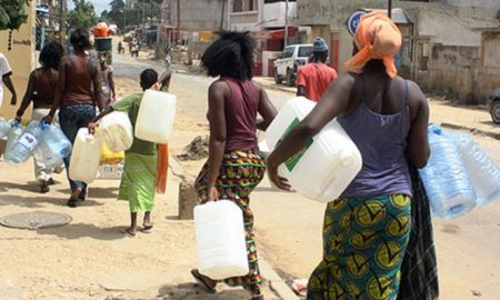 pénurie d'eau à Dakar