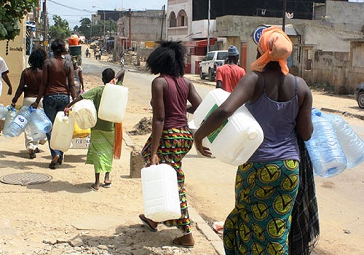 pénurie d'eau à Dakar