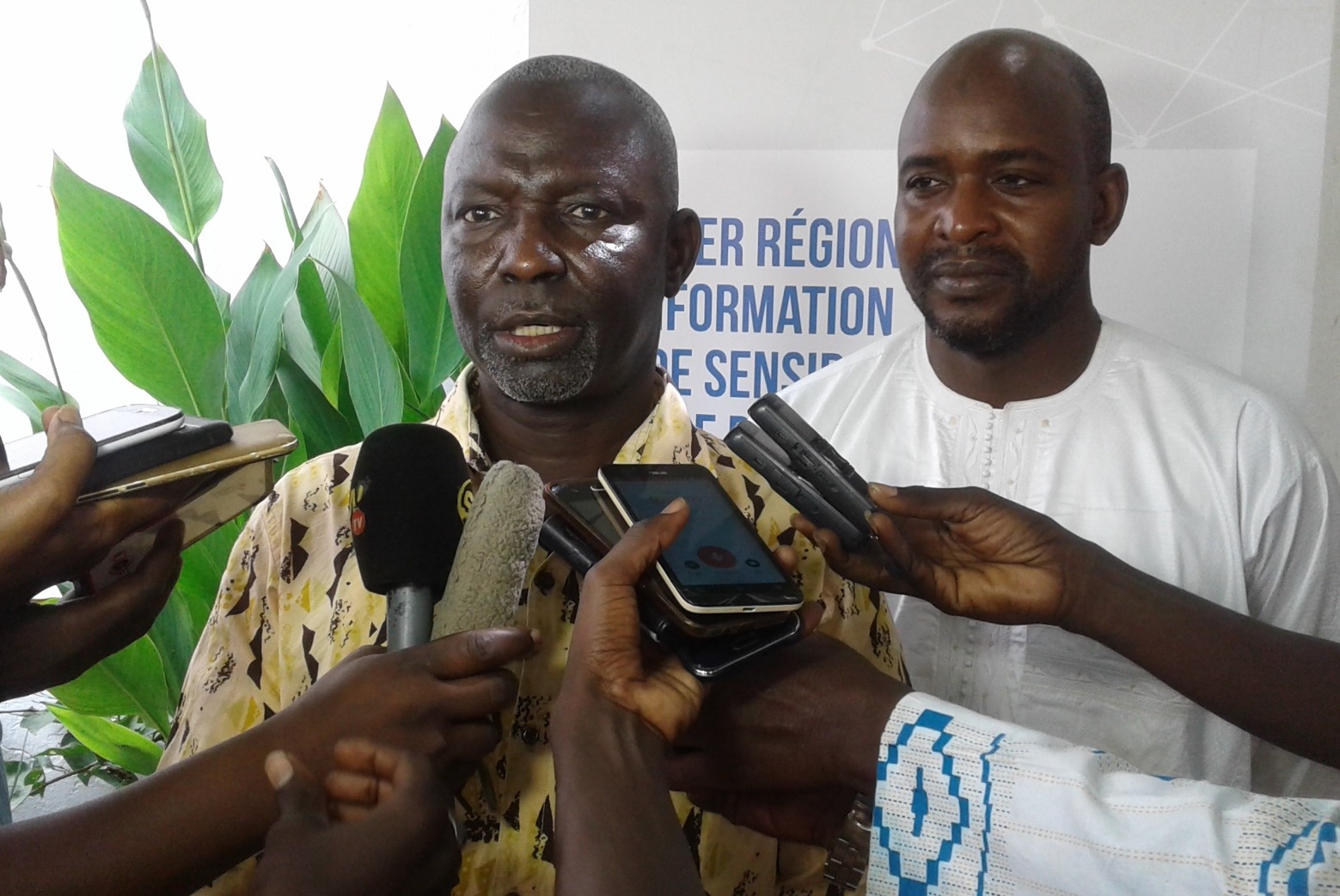 Amacodou Diouf et Malick Ba