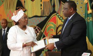 Aminata Talla et Macky Sall