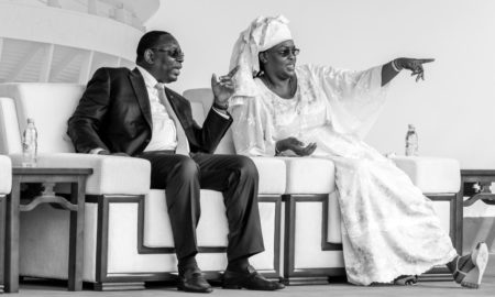 Le Président Macky Sall et la Première dame Marième Faye Sall