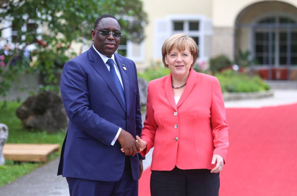 Macky Sall et Angela Merkel