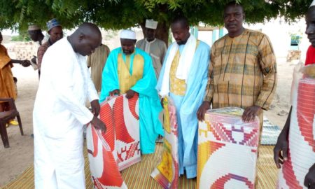 Touba Ndorong : Moussa Fall Aprodel au chevet de la mosquée de la localité