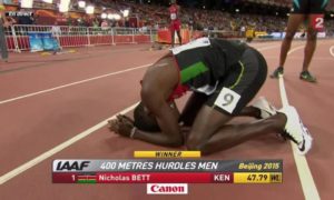 Kenya : Nicholas Bett, champion du monde du 400 m haie meurt dans un accident de la route