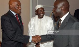 Abdoulaye Wade et Idrissa Seck