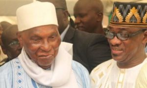 Abdoulaye Wade et Madické Niang