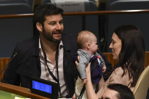 People : la Première ministre néo-zélandaise et son bébé, vedettes à l’ONU