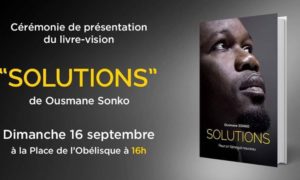 Livre Vision Ousmane Sonko Solution