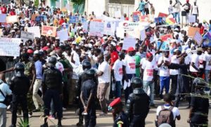 Manifestation au Sénégal