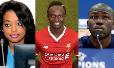 Sadio Mané, Amy Sarr Fall et Kalidou Koulibaly