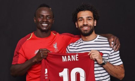 Sadio Mané et Mohammed Salah