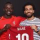 Sadio Mané et Mohammed Salah