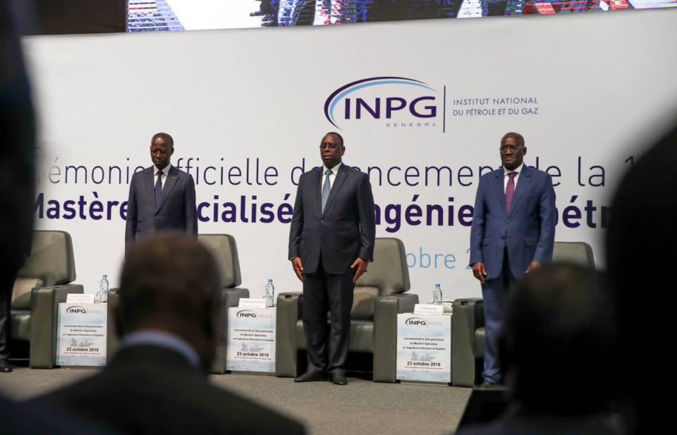 Macky Sall lors du lancement de l INPG