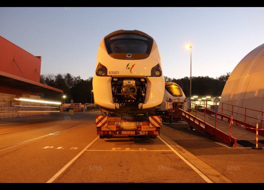 Train express régional : Alstom a livré au Sénégal la première rame des trains régionaux Coradia Polyvalent
