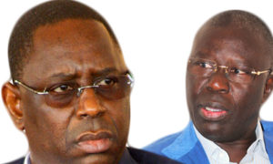 Babacar Gaye et Macky Sall