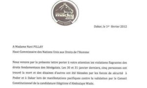 Paroles d'hier à aujourd'hui : Quand Macky Sall alors opposant écrivait au Comité des droits de l'homme de l'ONU