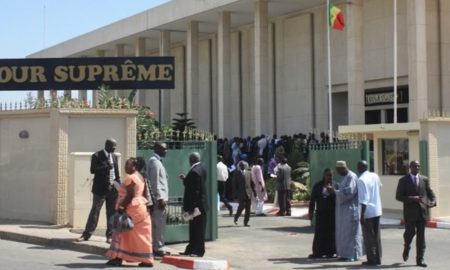 Siège de la cour suprême à Dakar