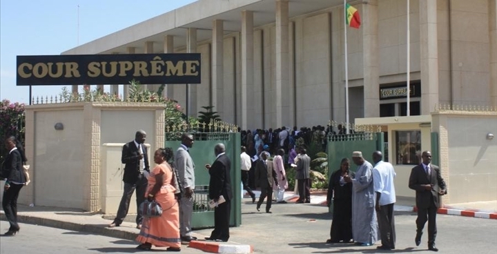Siège de la cour suprême à Dakar