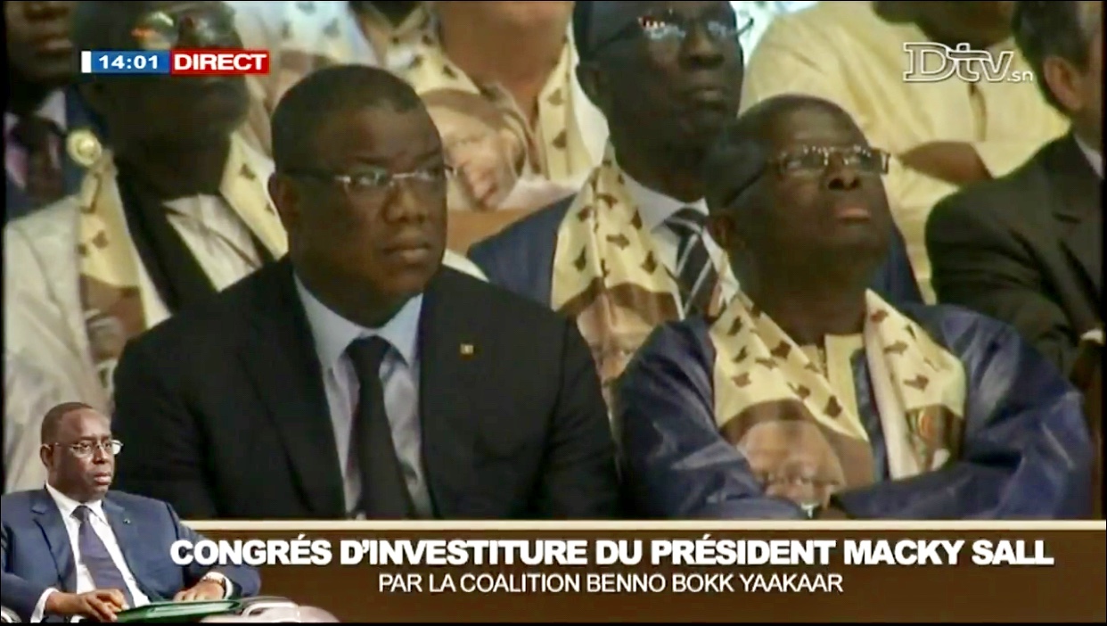 Abdoulaye Baldé au congrès d’investiture de Macky Sall