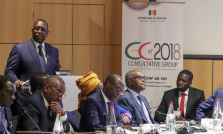 Macky Sall Groupe consultatif à Paris