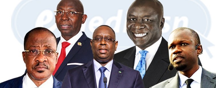 5 candidats présidentielle Sénégal 2019