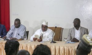 A Kaolack : Alioune Fall lance son livre ''Macky Sall : la réponse par l'action''