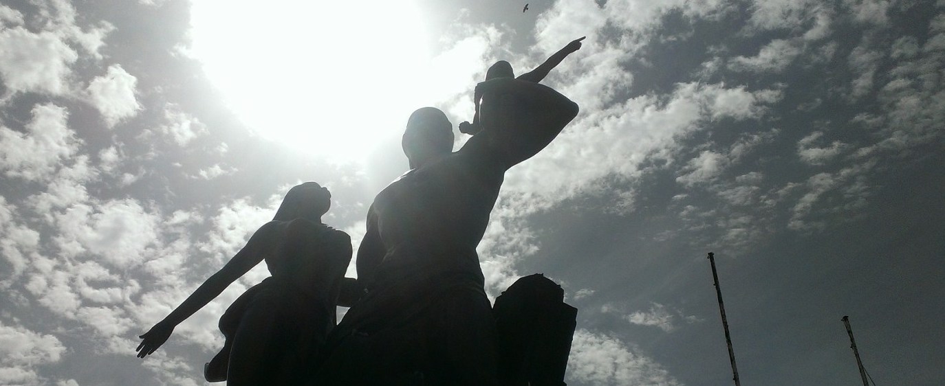 Momument de la renaissance africaine à Dakar au Sénégal