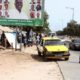 Pub Affiche élection à Dakar une rue