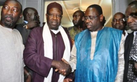 Serigne Mansour Sy Djamil avec Macky Sall